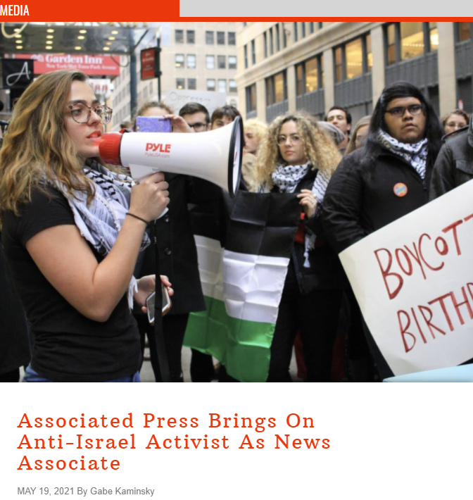 Federalist: Associated Press Brings On Anti-Israel Activist As News Associate