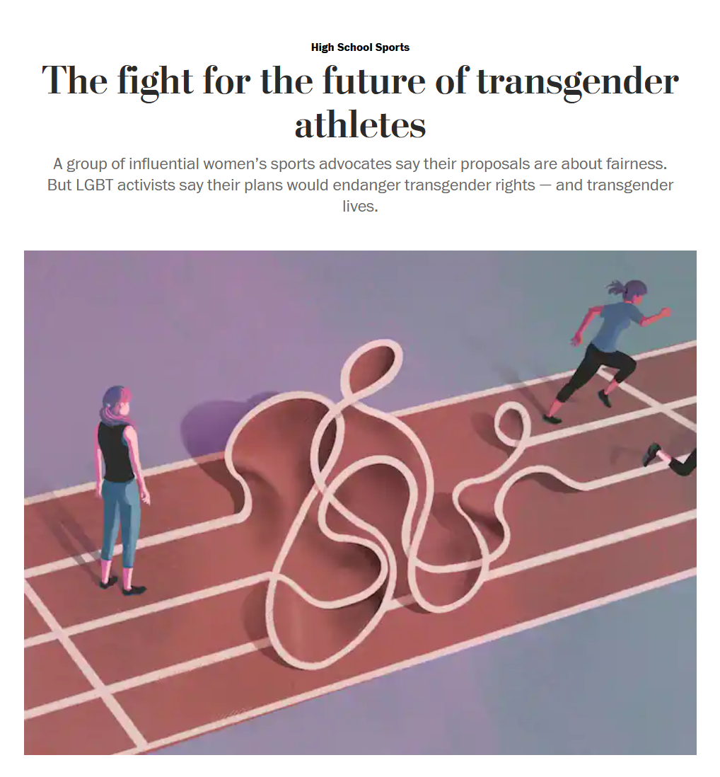 WaPo: The fight for the future of transgender athletes