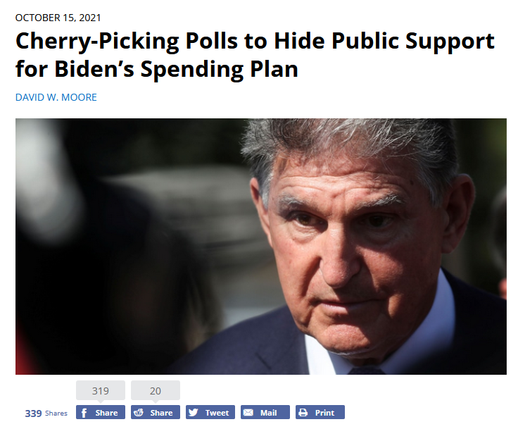 FAIR: Cherry-Picking Polls to Hide Public Support for Biden’s Spending Plan