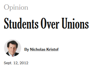 NYTL Students Over Unions