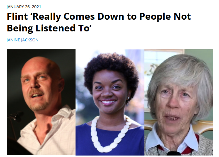 CounterSpin: Flint ‘Really Comes Down to People Not Being Listened To’