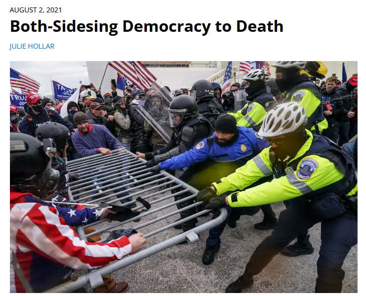 FAIR.org: Both-Sidesing Democracy to Death