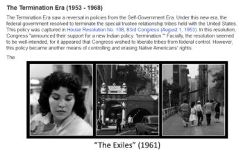 Howard University School of Law Library: The Termination Era (1953 - 1968)