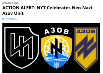 FAIR: NYT Celebrates Neo-Nazi Azov Unit