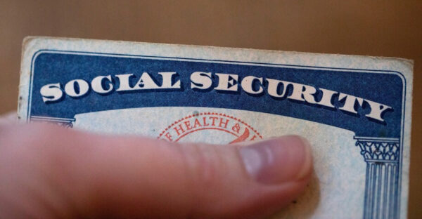 Washington Post depiction of a Social Security card