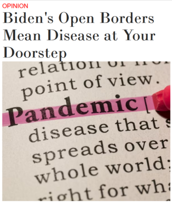 Newsmax: Biden's Open Borders Mean Disease at Your Doorstep