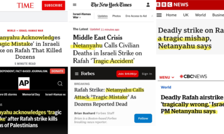 When Israel Burned Refugees Alive, Establishment Media Called It a ‘Tragic Accident’