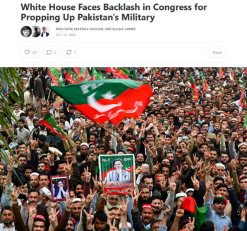 Drop Site: White House Faces Backlash in Congress for Propping Up Pakistan's Military