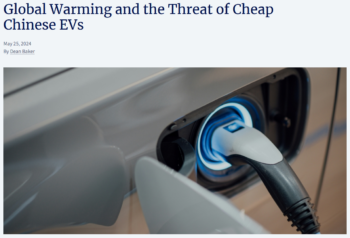  Global Warming and the Threat of Cheap Chinese EVs