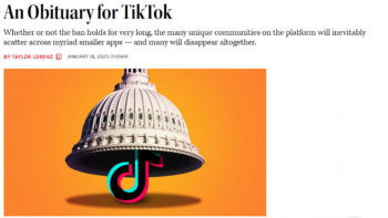 Hollywood Reporter: An Obituary for TikTok