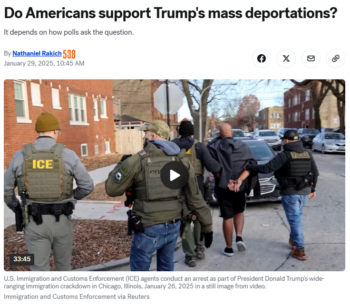 ABC: Do Americans support Trump's mass deportations?