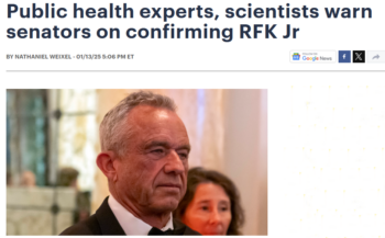 Hill: Public health experts, scientists warn senators on confirming RFK Jr 