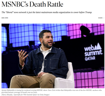 Nation: MSNBC’s Death Rattle