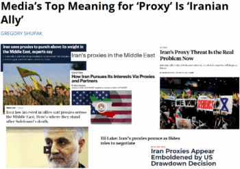 FAIR: Media’s Top Meaning for ‘Proxy’ Is ‘Iranian Ally’