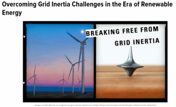 Energy Central: Overcoming Grid Inertia Challenges in the Era of Renewable Energy