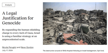 A Legal Justification for Genocide