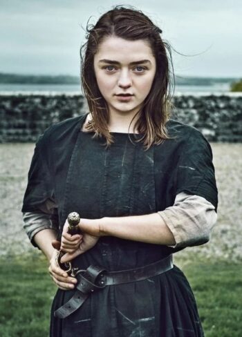 Maisie Williams as Arya Stark