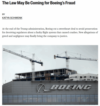 Jacobin: The Law May Be Coming for Boeing's