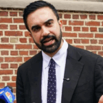 New York Post depiction of mayoral candidate Zohran Mamdani.