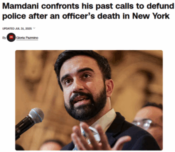 CNN: Mamdani confronts his past calls to defund police after an officer’s death in New York