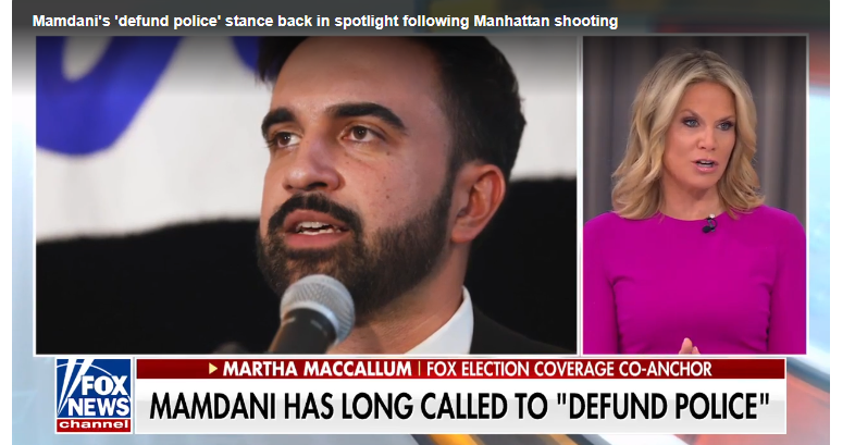 Media Blame NYC Shooting Not on Mayor Adams, But on Candidate Mamdani