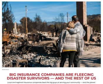 Other Words: Big Insurance Companies Are Fleecing Disaster Survivors — and the Rest of Us