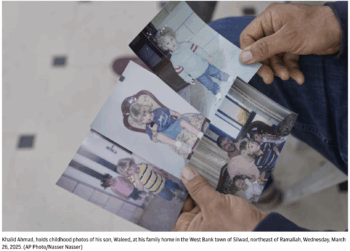 AP photo of pictures of Walid Ahmad