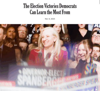 NYT: The Election Victories Democrats Can Learn the Most From