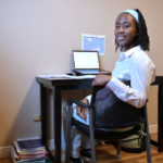 Boston Globe depiction of a Black college applicant