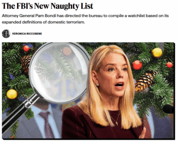Lever: The FBI’s New Naughty List