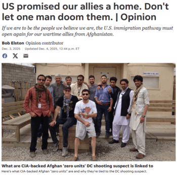 USA Today: VOICESUS promised our allies a home. Don't let one man doom them.