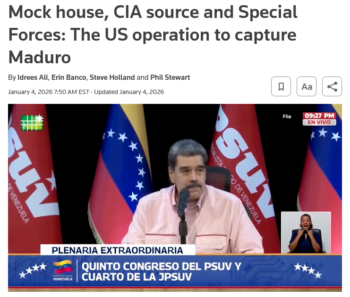 Reuters: Mock house, CIA source and Special Forces: The US operation to capture Maduro