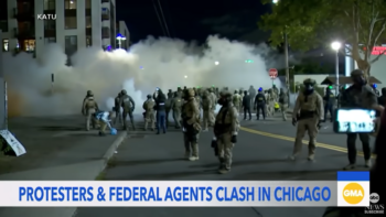 Good Morning America: Protesters & Federal Agents Clash in Chicago.