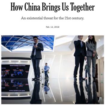 NYT: How China Brings Us Together