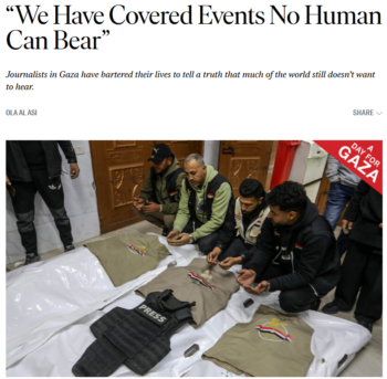 Nation: “We Have Covered Events No Human Can Bear”