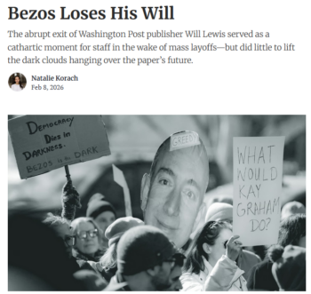 Status: Bezos Loses His Will