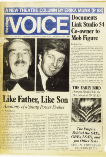 Village Voice: Like Father, Like Son