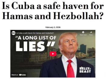 Belly of the Beast: Is Cuba a safe haven for Hamas and Hezbollah?