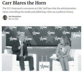 Status: Carr Blares the Horn 