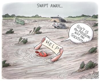 Swept Away: Cartoon by Adam Zyglis