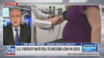 Fox: US Fertility Rate Fell to Record Low In 2025