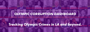 NOlympics LA: Olympics Corruption Dashboard