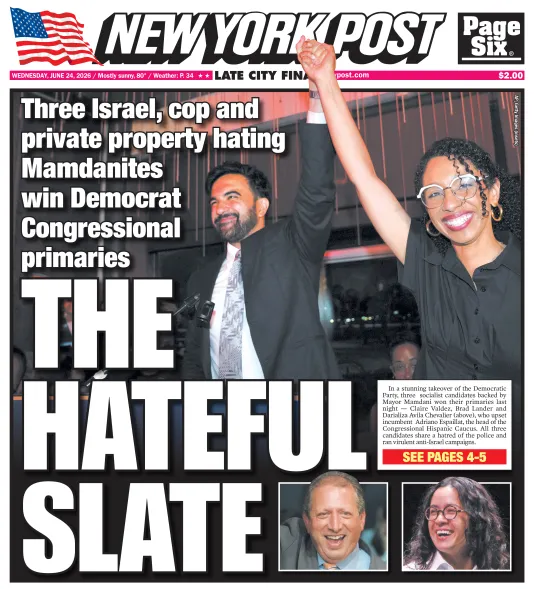 NY Post: Hateful Slate