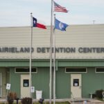 AP depiction of the Prairieland Detention Center in Alvarado, Texas.