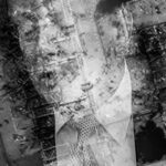 New York Times photo illustration of Trump superimposed on Iranian rubble
