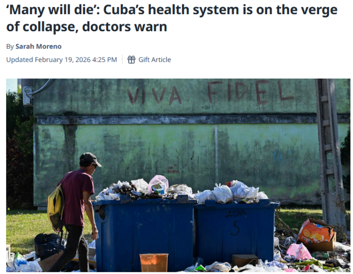 Miami Herald: ‘Many will die’: Cuba’s health system is on the verge of collapse, doctors warn