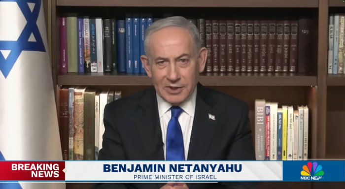 Benjamin Netanyahu on NBC's Meet the Press