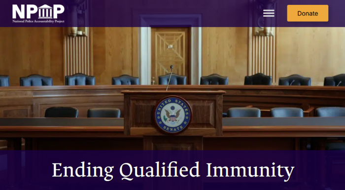 National Police Accountability Project: Ending Qualified Immunity