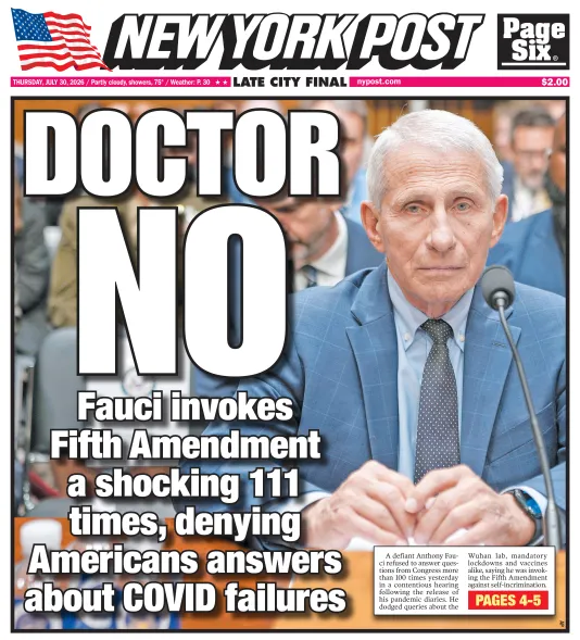 New York Post: Doctor No