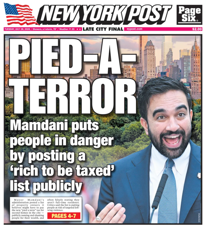 New York Post: Pied-a-Terror